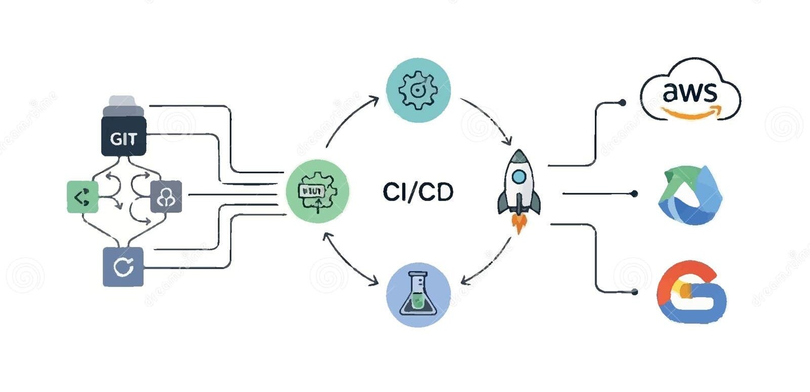 Git CI/CD Setup Guide (GitHub Actions + Server)