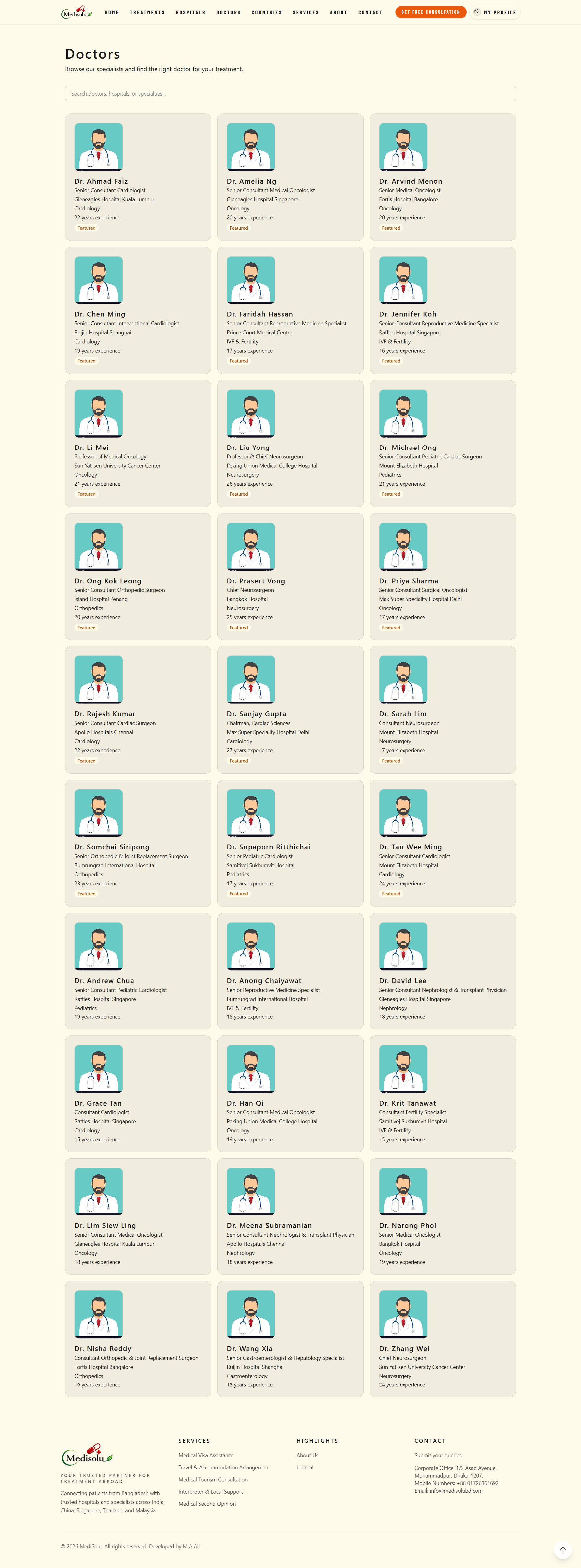 MediSolu — Medical Tourism & Patient Care Management Platform thumbnail