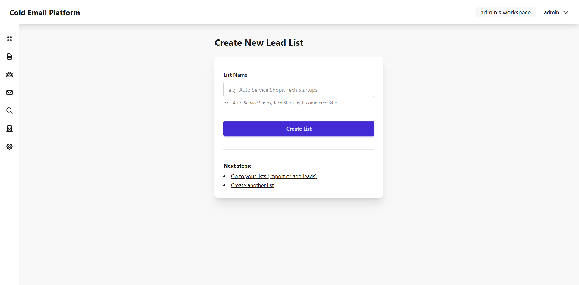 ColdMail – Self-Hosted Cold Email Outreach & Lead Generation Platform thumbnail