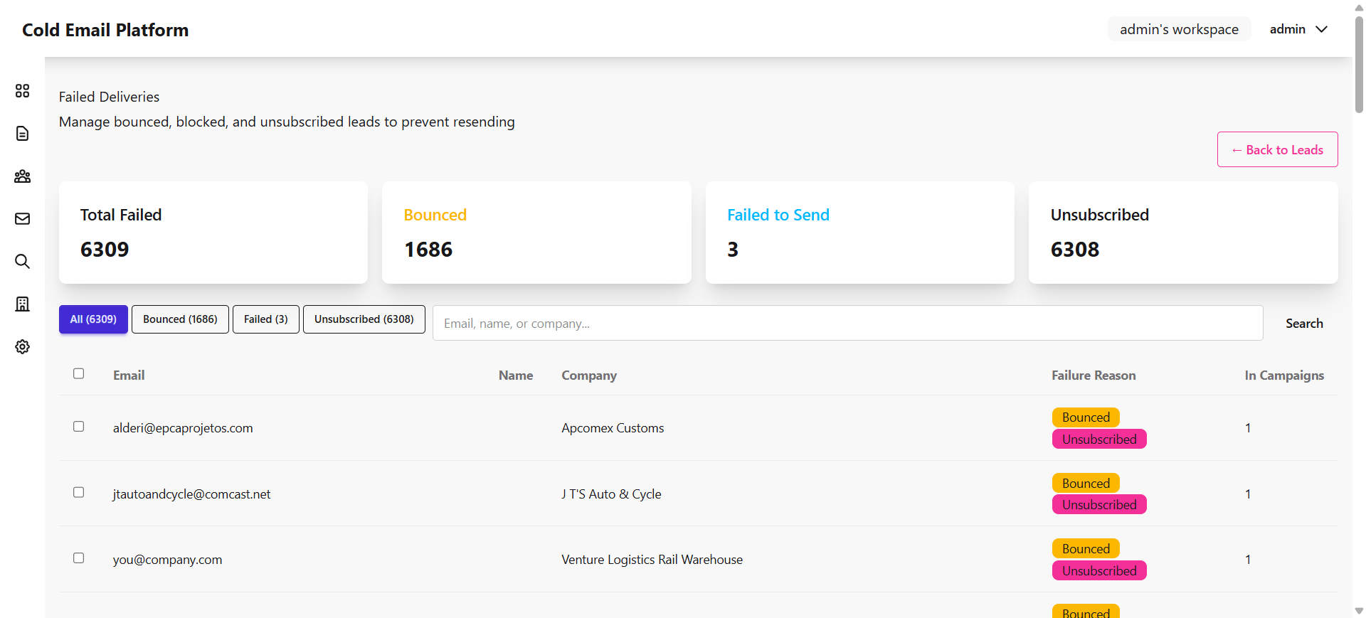 ColdMail – Self-Hosted Cold Email Outreach & Lead Generation Platform thumbnail