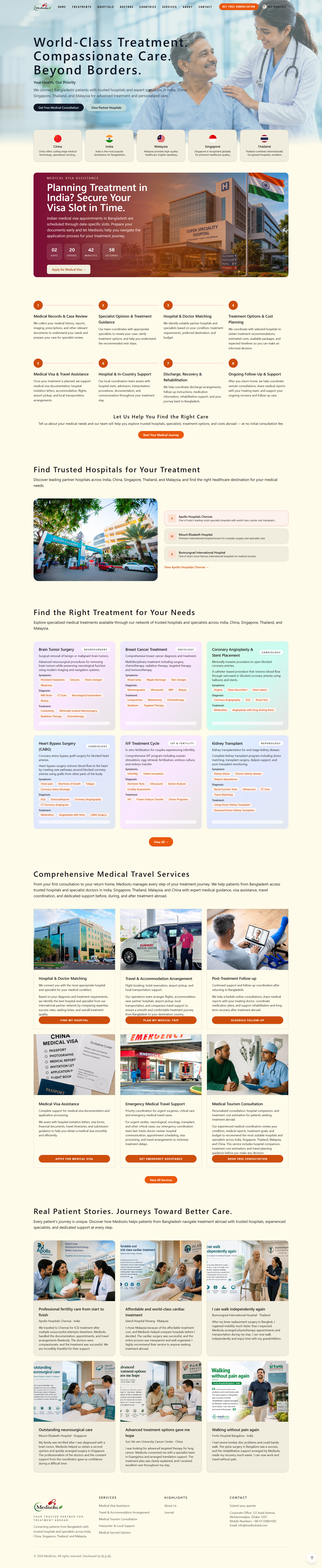 MediSolu — Medical Tourism & Patient Care Management Platform thumbnail