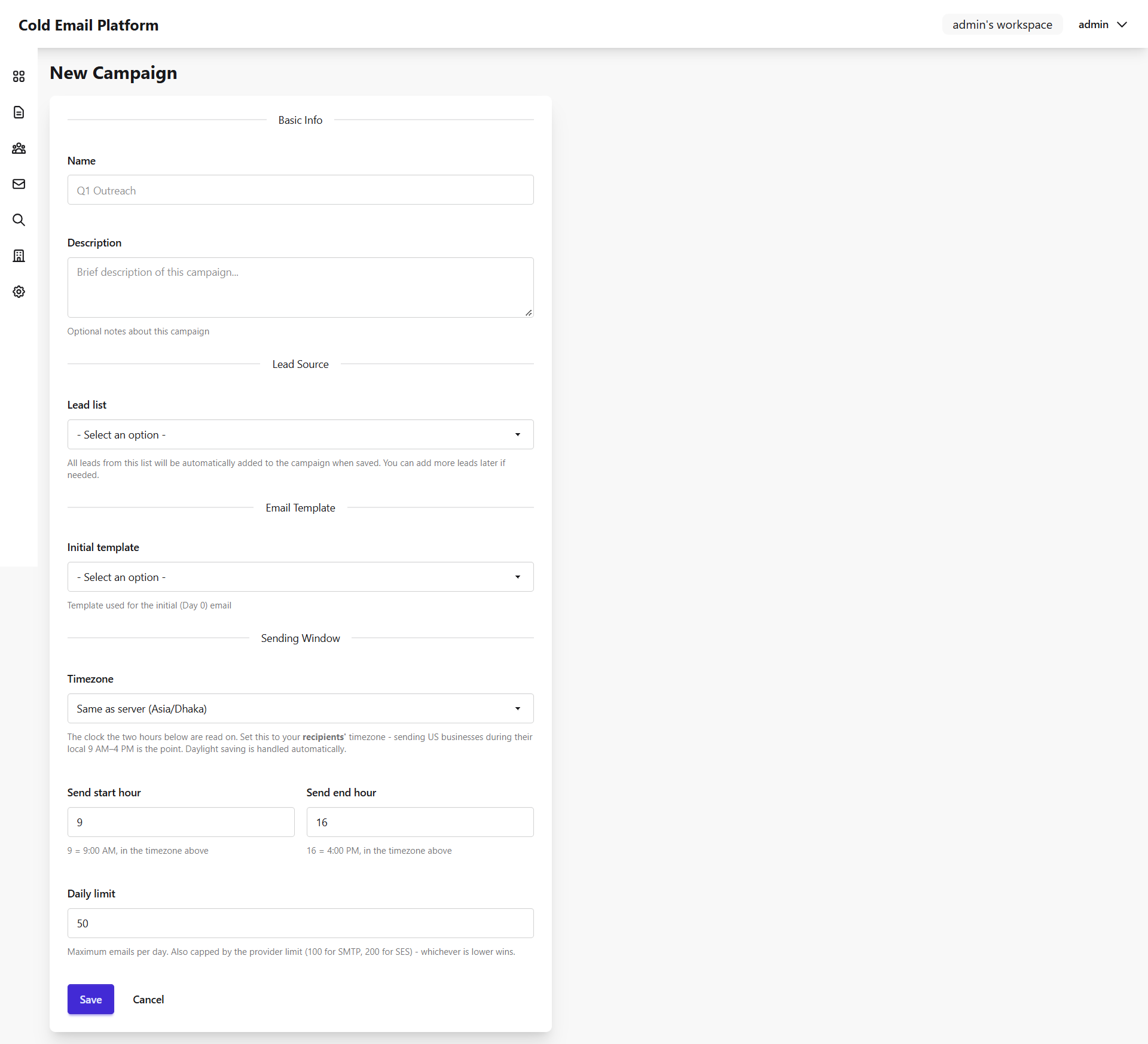 ColdMail – Self-Hosted Cold Email Outreach & Lead Generation Platform thumbnail