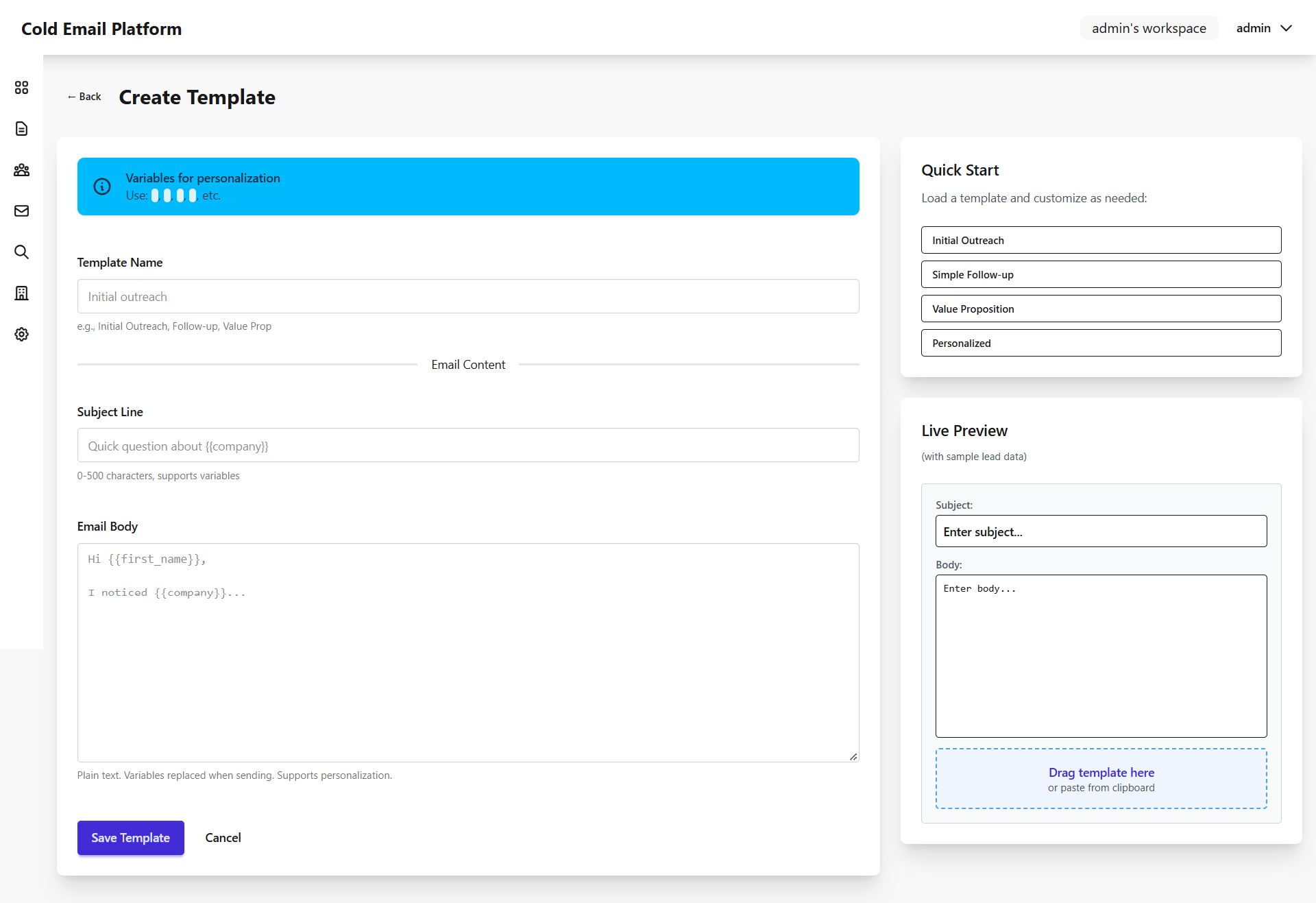 ColdMail – Self-Hosted Cold Email Outreach & Lead Generation Platform thumbnail