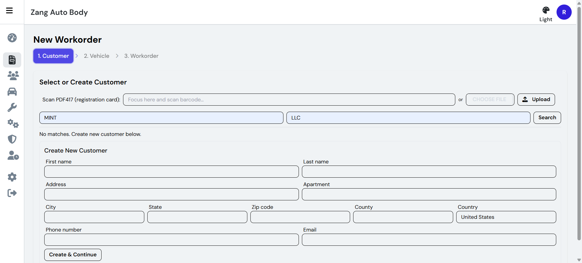 Auto Servicing Workorder/invoice thumbnail