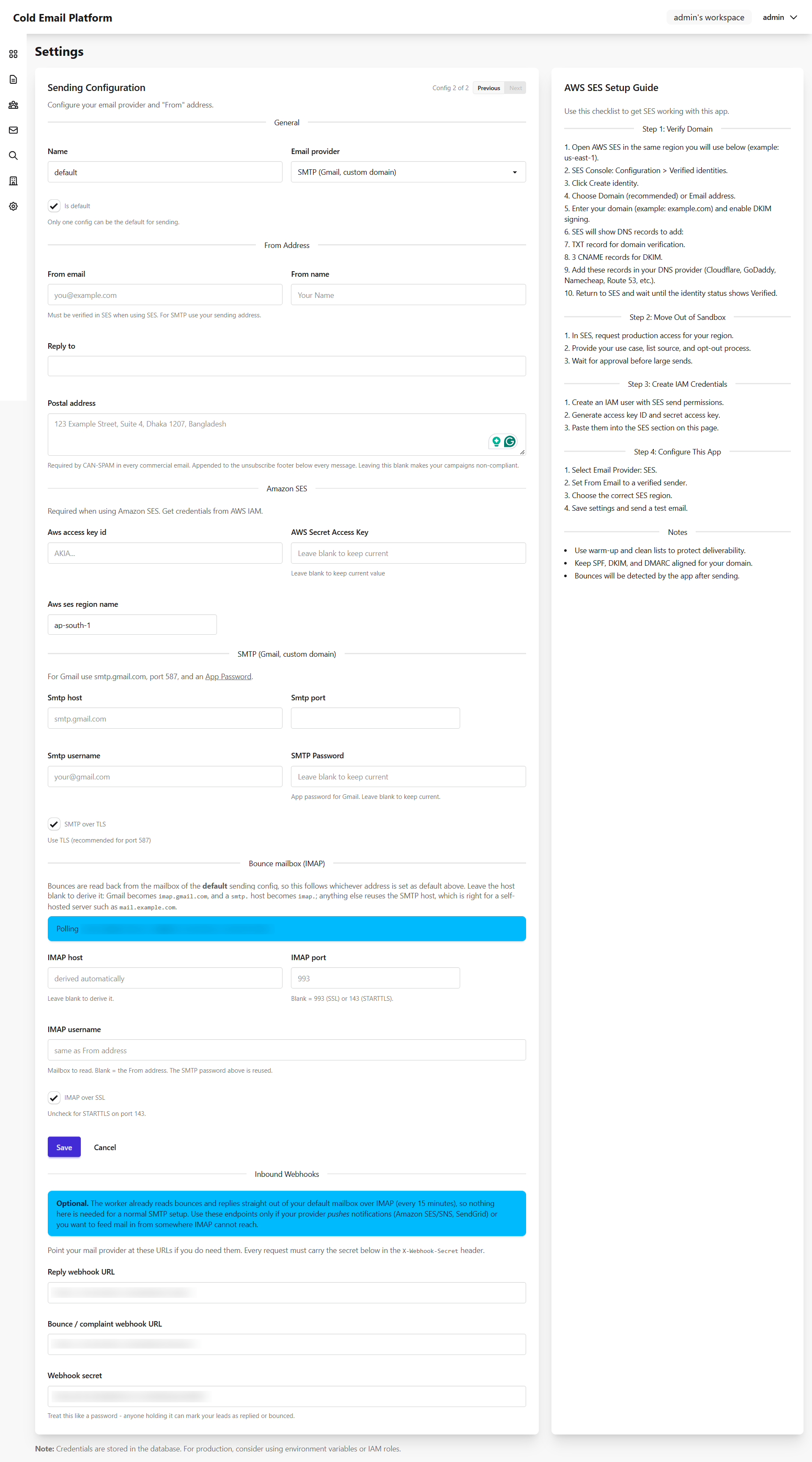 ColdMail – Self-Hosted Cold Email Outreach & Lead Generation Platform thumbnail