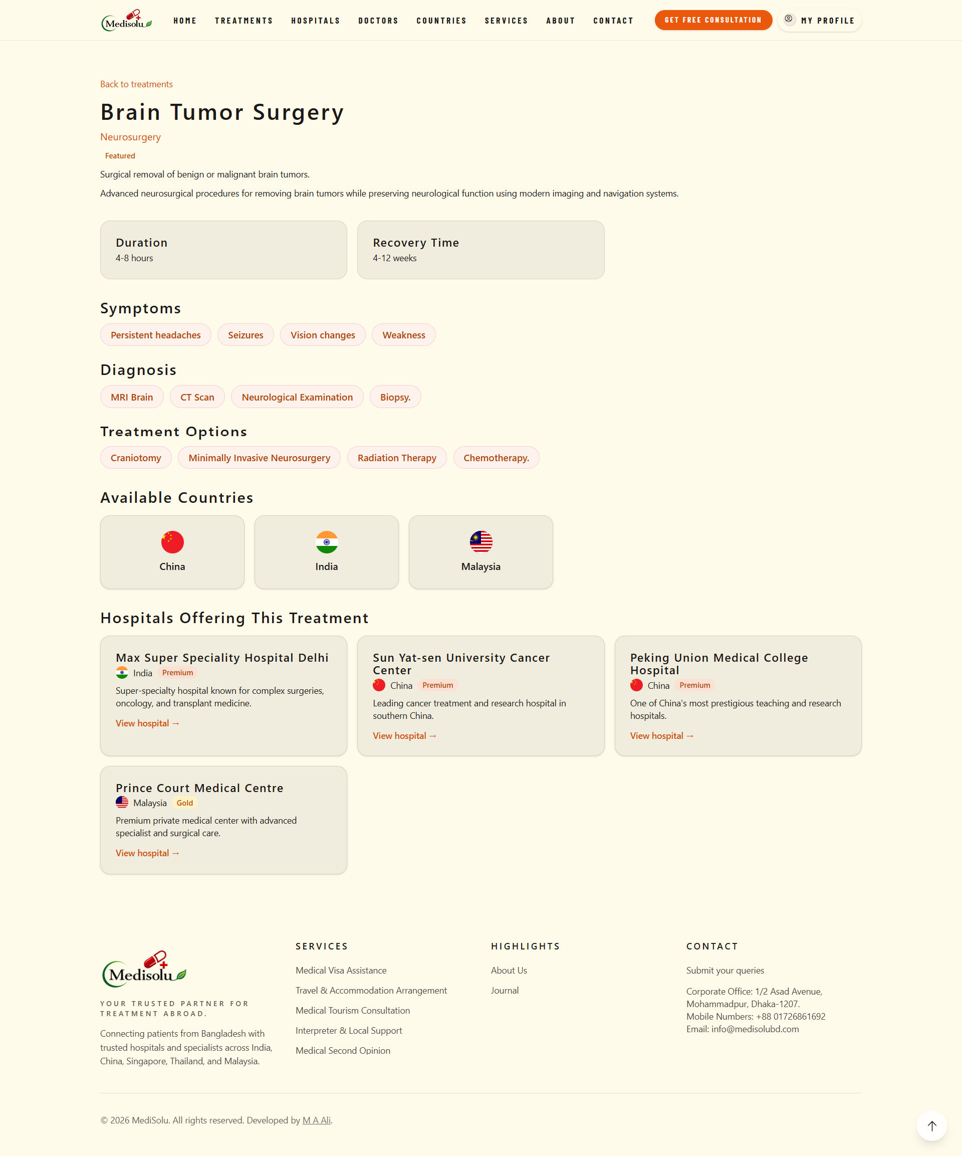 MediSolu — Medical Tourism & Patient Care Management Platform thumbnail