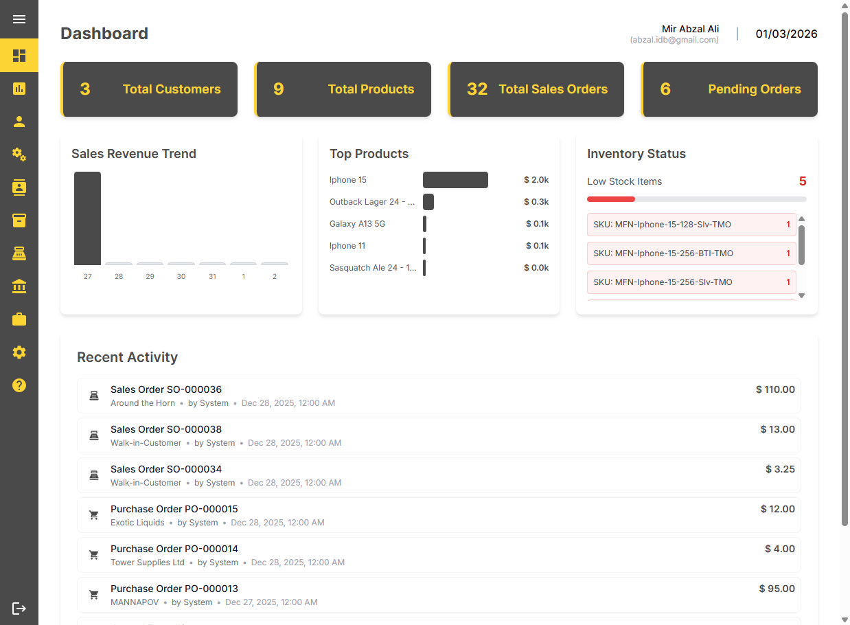 Inventory Management with integrated Accounting thumbnail